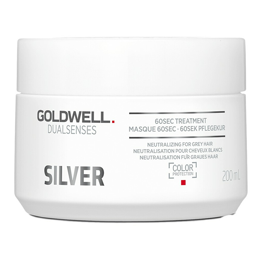 Goldwell Dualsenses Silver 60sec Treatment Mask 200ml – 2