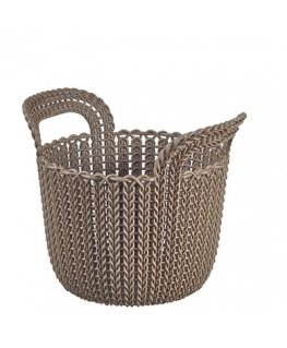 Curver 3253923971033 storage box Storage basket Round Knitwear Brown