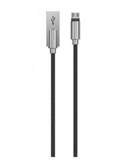 Devia Storm Series Zinc Alloy Android cable (5V 2.1A,1M) black