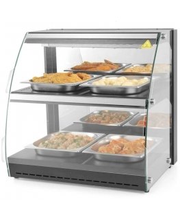 Hendi Quartz heating screen for heating and serving food, 650 mm wide
