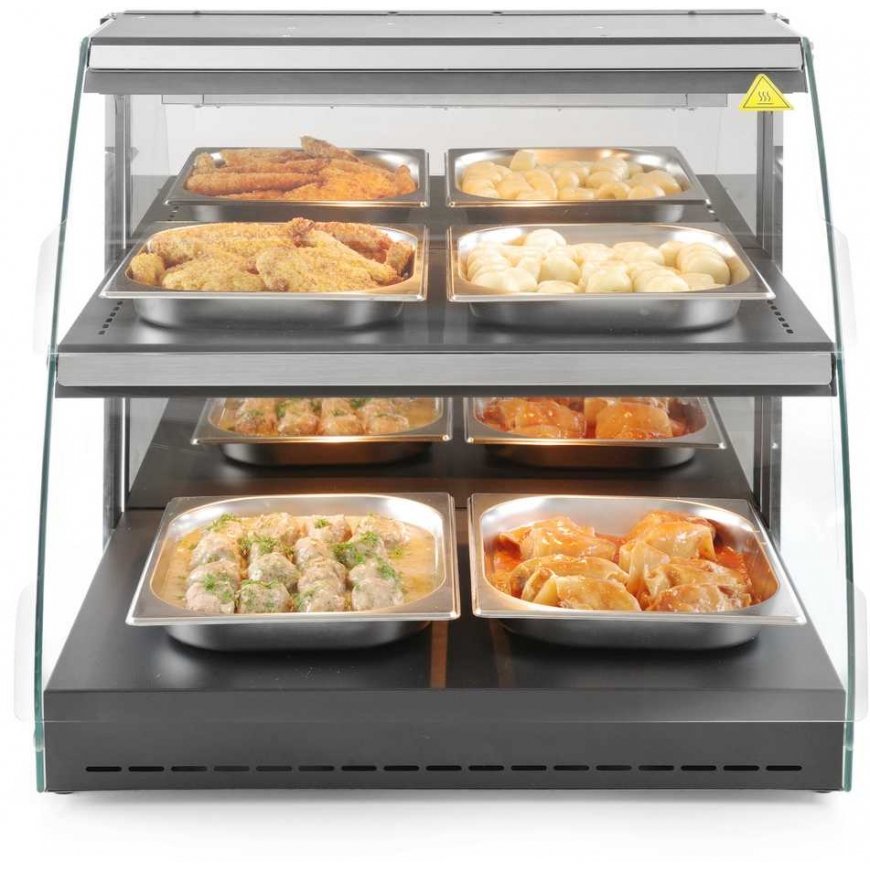 Hendi Quartz heating screen for heating and serving food, 650 mm wide – 3