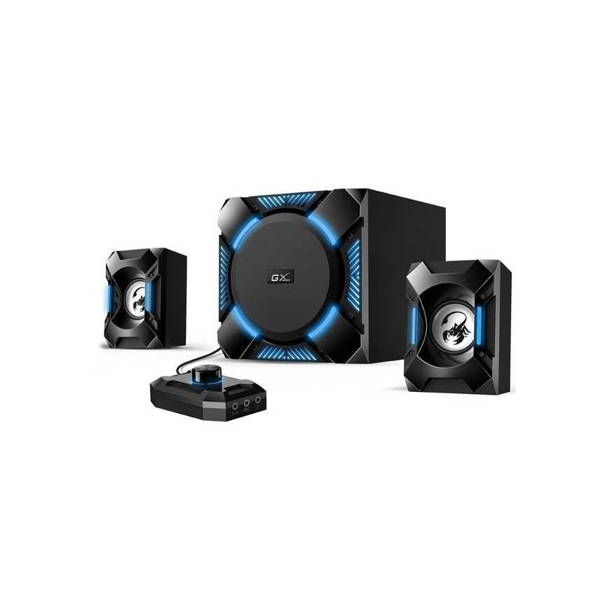Genius computer speakers GX GAMING SW-G2.1 1200, 2.1, 36W, black, volume control – 3