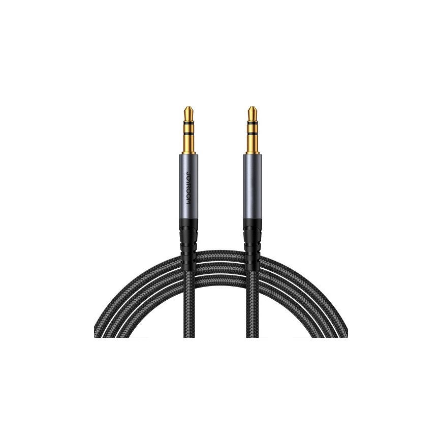 Joyroom stereo audio cable AUX 3.5 mm mini jack 1.2m black (SY-A