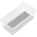 Food storage container rectangular with divider 1.8L Snap Box tr Food storage container rectangular with divider 1.8L Snap Box tr
