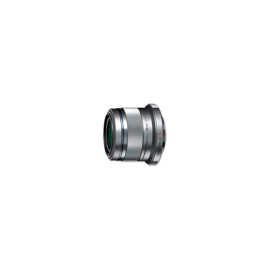 Olympus M.ZUIKO DIGITAL 45mm F1.8 MILC/SLR Sudrabs