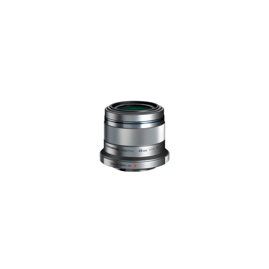 Olympus M.ZUIKO DIGITAL 45mm F1.8 MILC/SLR Sudrabs – 2