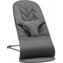 BabyBjörn Bliss Woven -sitteri, Anthracite, lehtikuvioitu BabyBjörn Bliss Woven -sitteri, Anthracite, lehtikuvioitu