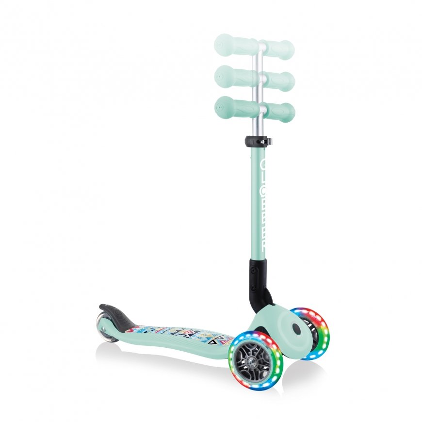 Globber JUNIOR FOLDABLE FANTASY LIGHTS Bērnu