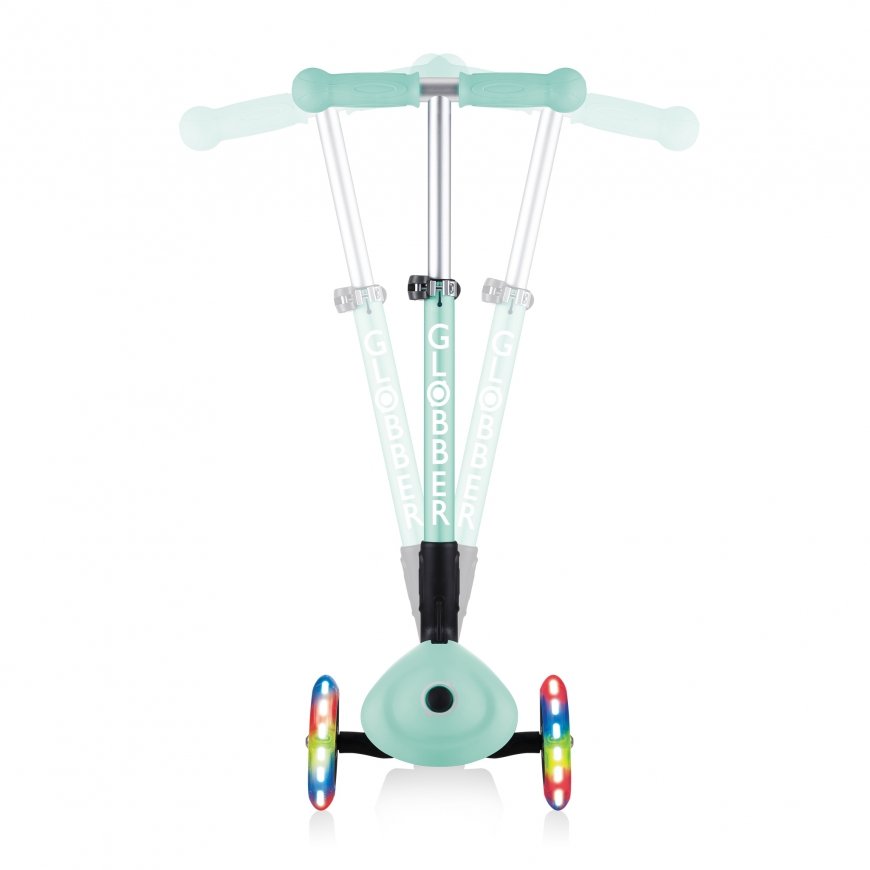Globber JUNIOR FOLDABLE FANTASY LIGHTS Bērnu Trīsriteņu skrejritenis Zils – 5
