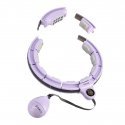 Hula Hop HMS HHM13 with magnets, weight and counter purple