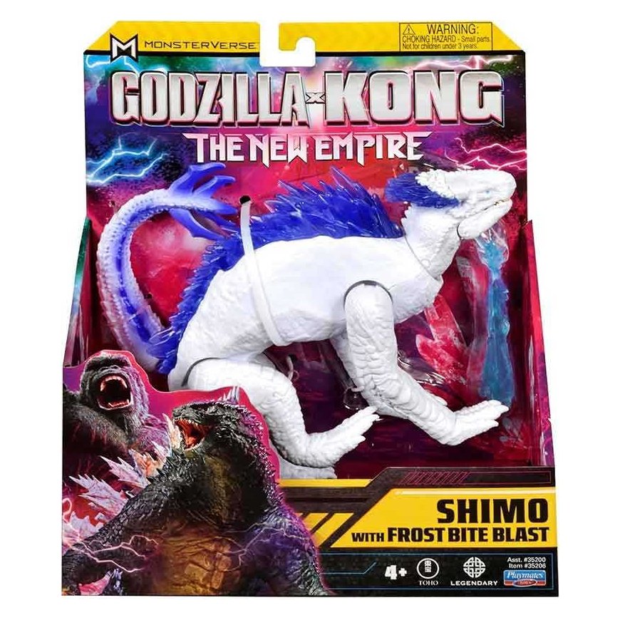 Godzilla X Kong GODZILLA 6" Figure Shimo with Frost Bite Blast, 35206 – 2