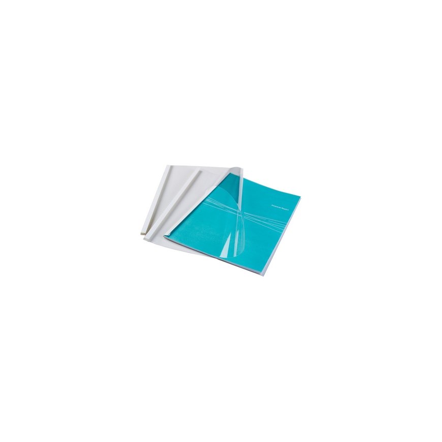 Fellowes 53152 sidontakansi A4 Muovi Läpinäkyvä, Valkoinen 100 kpl