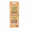 Go Green wooden fork 20 pcs|0,07kg