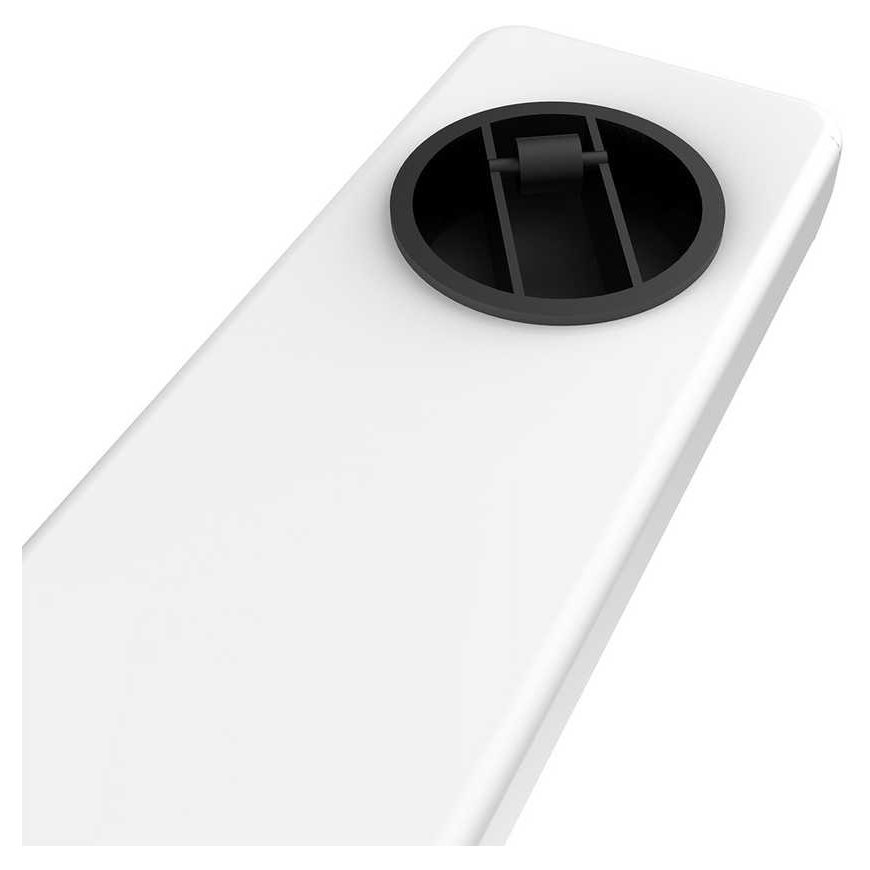 Spacetronik Electric table with wheels Buddy white, drewno – 2