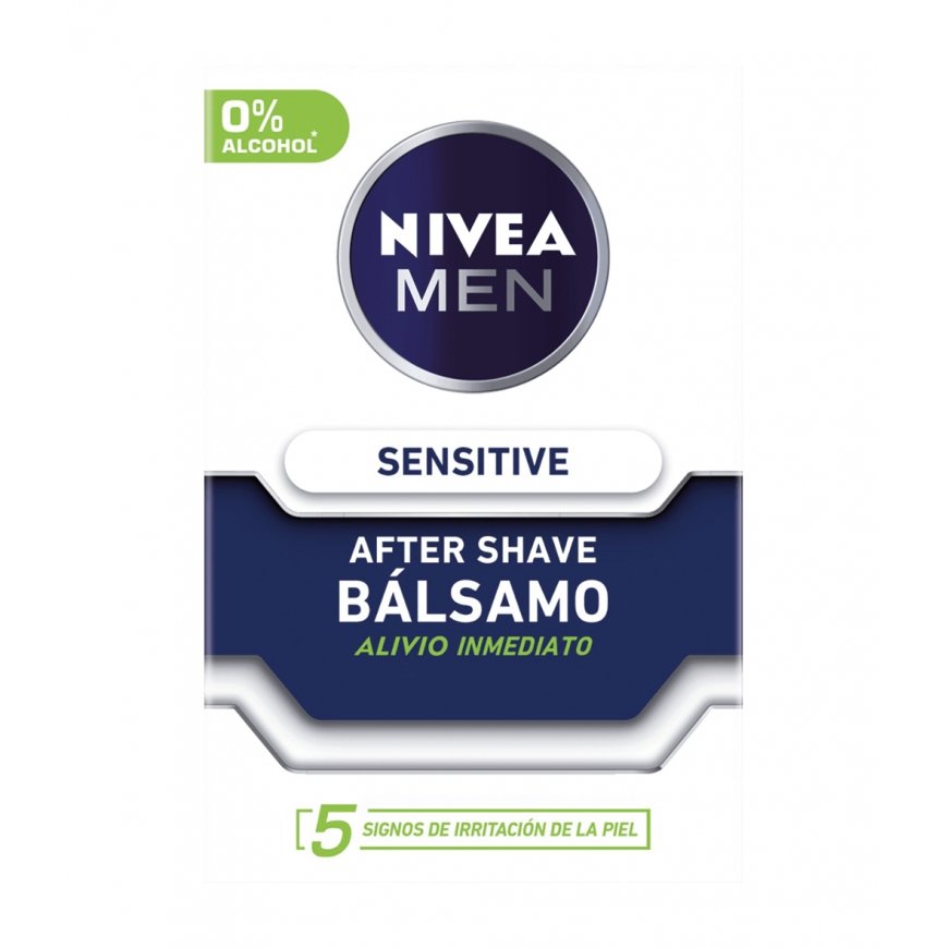 NIVEA Men Sensitive Balzams pēc skūšanās 100 ml – 2
