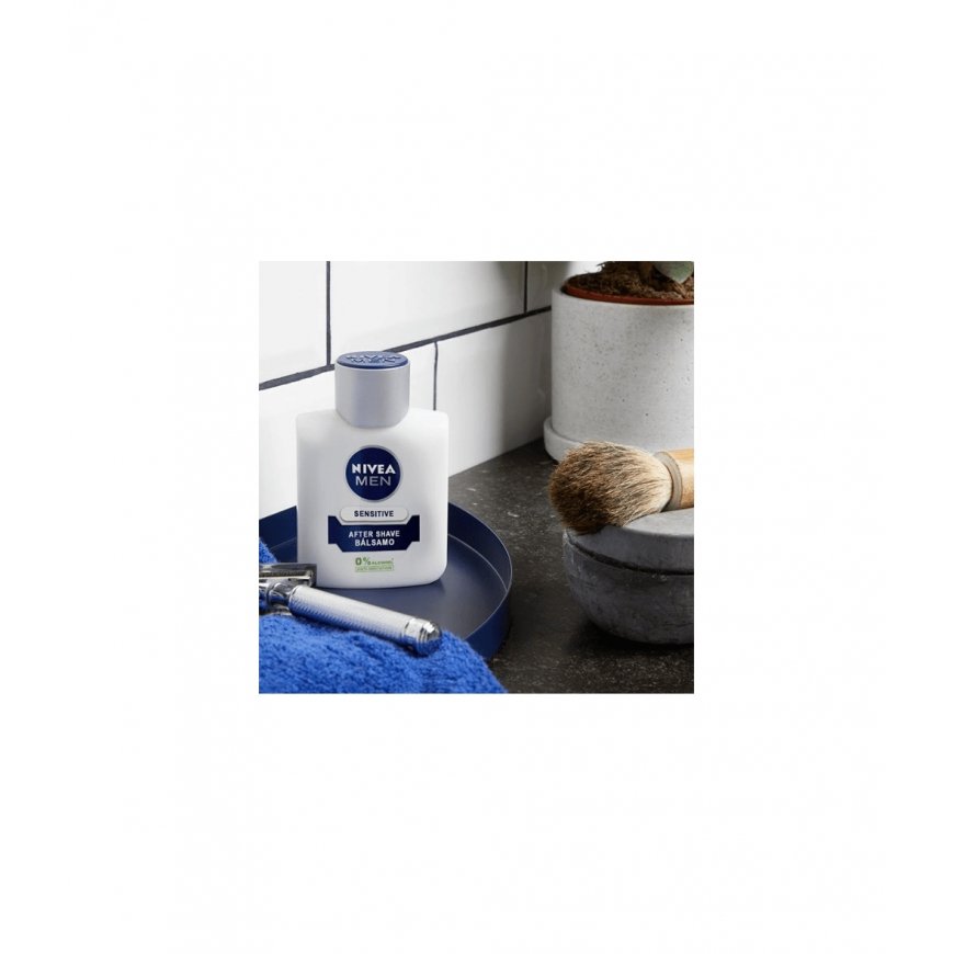 NIVEA Men Sensitive Balzams pēc skūšanās 100 ml – 3