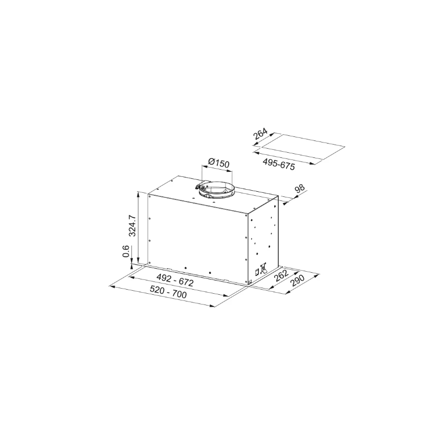 Hood Franke FBFE WH Matte A52 – 2