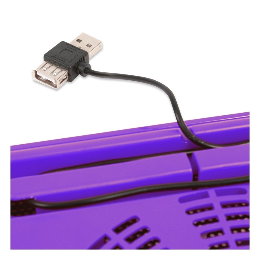 Omega OMNCPIV kannettavan tietokoneen jäähdytysalusta 43,2 cm (17") Violetti – 3