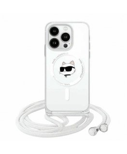 Karl Lagerfeld KLHMP15LHCCHNT iPhone 15 Pro 6.1" hardcase transp