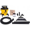 Dewalt Dulkių siurblys sucho/mokro 20l su gniaz.elek. at-dxv20pta