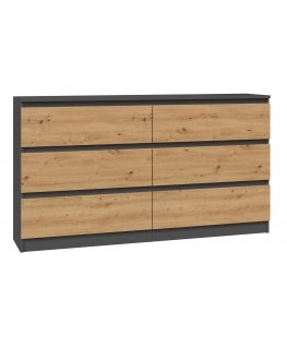 Topeshop M6 140 ANT/ART KPL комод