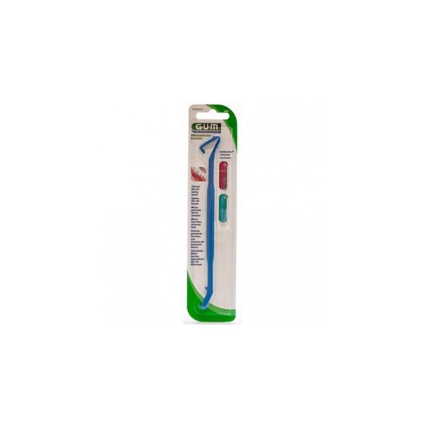 Toothbrush Proxabrush Classic Portacepillos Con Mango 2 Recambios Gum
