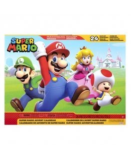 Jakks Pacific Super Mario Advent Calendar 2.5 Inch Figures & Accessories Classic Theme
