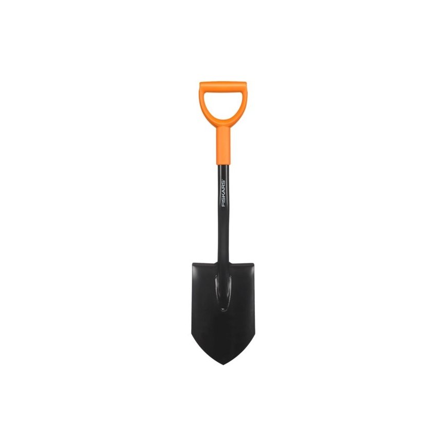 Fiskars 1014809 kastuvas ir kastuvėlis Sodo kastuvas Plastikas, Plienas Juoda, Oranžinė