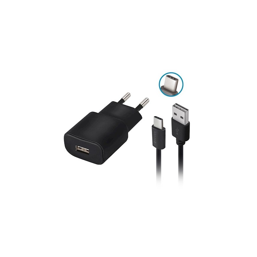 Forever GSM032681 mobiliojo įrenginio kroviklis Mobilusis telefonas Juoda AC Vidaus