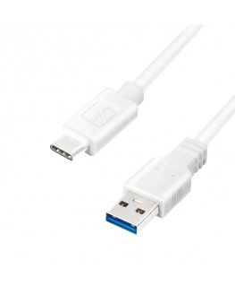LogiLink CU0172 USB cable 0.15 m USB 3.2 Gen 1 (3.1 Gen 1) USB A USB C White
