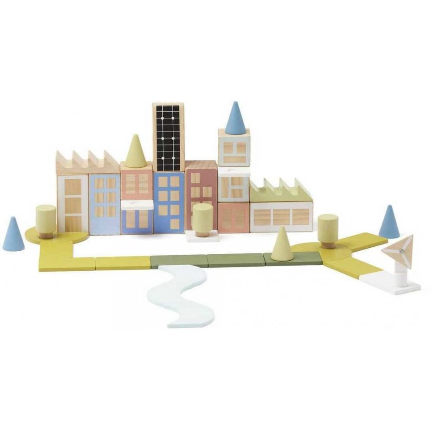Kid's Concept - a set of blocks for building cities | Multicolor (AIDEN) – 3