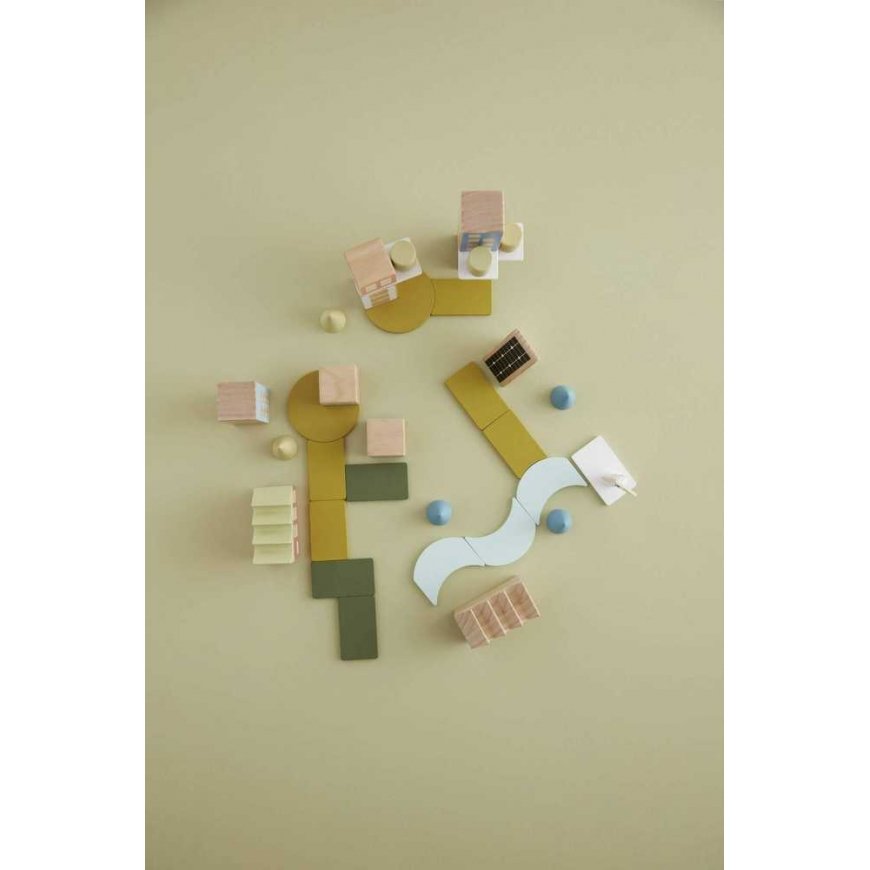 Kid's Concept – blokelių rinkinys miestams statyti | Daugiaspalvis (AIDEN) – 5