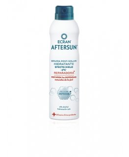 Ecran AFTERSUN ādas kopšanas līdzeklis pēc sauļošanās 250 ml Šķidrs/Šķidrums Sejai un ķermenim