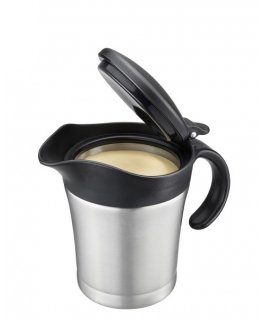 GEFU TREAT Krūze 0,5 L Melns, Nerūsējošs tērauds