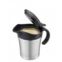 GEFU TREAT Jug 0.5 L Black, Stainless steel GEFU TREAT Jug 0.5 L Black, Stainless steel