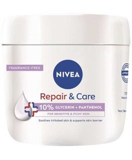 Nivea Moisturizing body cream for sensitive skin Repair & Care 400 ml