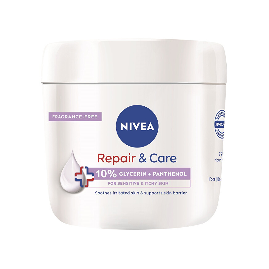 Nivea Moisturizing body cream for sensitive skin Repair & Care 400 ml – 3