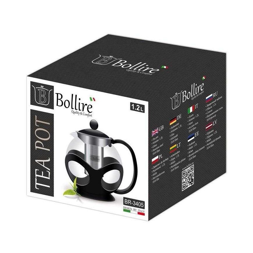 Arbatinukas Bollire, su sieteliu, 1,2 l – 3