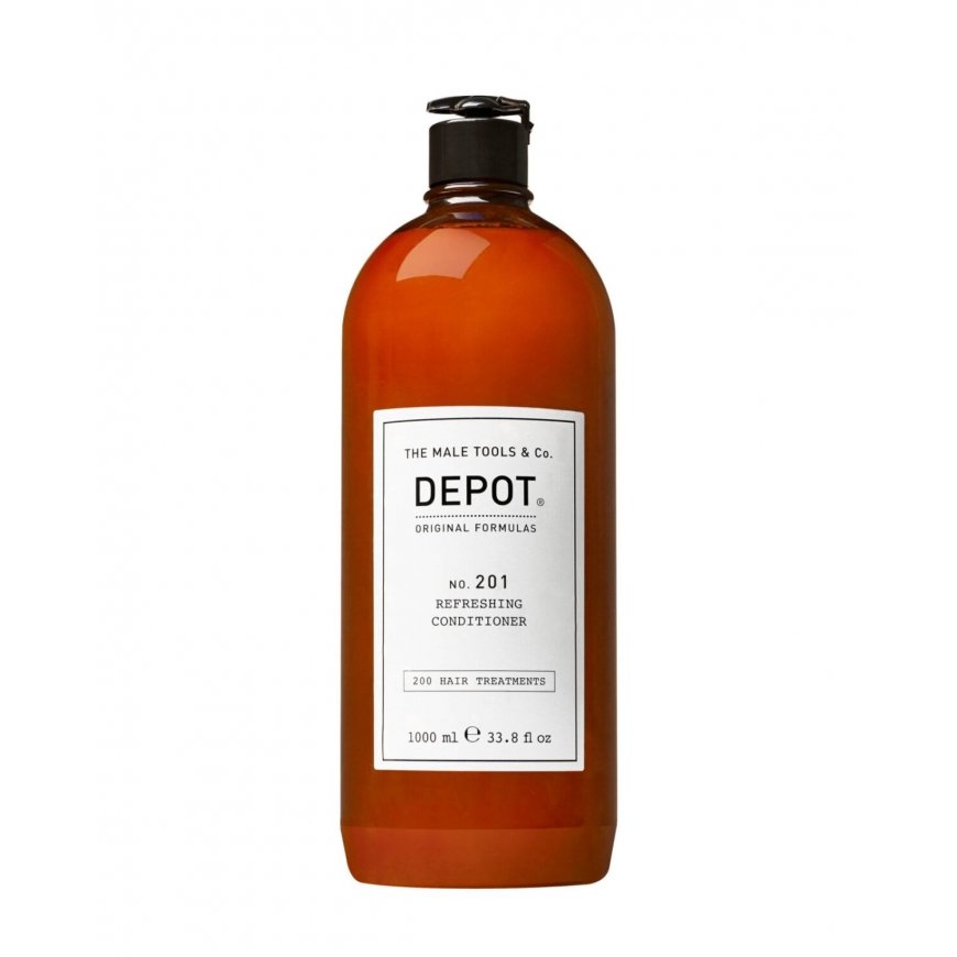 DEPOT The Male Tools & Co. No. 201 Refreshing Hiustenhoitoaine ei-ammattikäyttöön 1000 ml Miesten