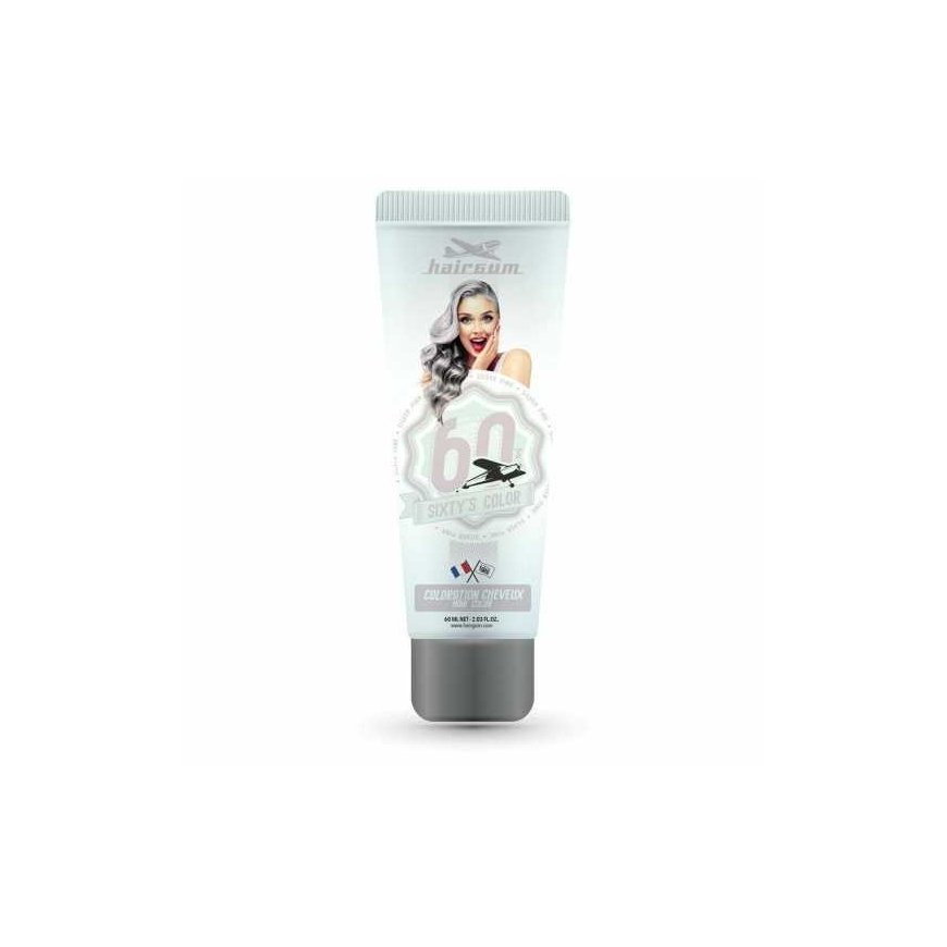 Hairgum Sixty's Color Hair Color Silver Pink – 3