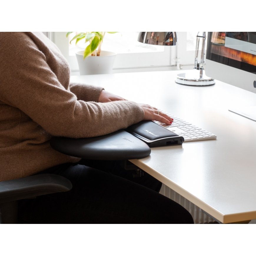 Mousetrapper Armrest - Asymmetric подушка под запястье Кожзаменитель Черный – 3