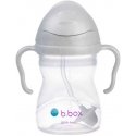 b.box - water bottle with straw and weight 240 ml | Grey b.box - water bottle with straw and weight 240 ml | Grey