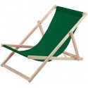 Woodok beech wood sunbed, green, ideal for the beach, balcony, terrace Woodok beech wood sunbed, green, ideal for the beach, balcony, terrace
