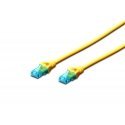 Digitus DK-1512-050/Y võrgukaabel Kollane 5 m Cat5e U/UTP (UTP)