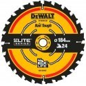 saw tarczowa EXTREME for cutting wood 184x20x1,66mm, 24 teeth, DeWALT [DT10401-QZ]