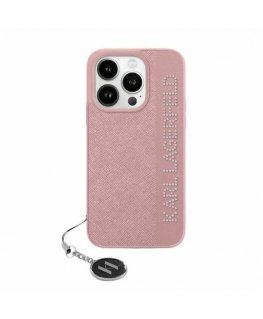 Karl Lagerfeld KLHCP15XPSAKDGCP iPhone 15 Pro Max 6.7" różowy|pi