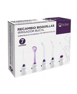 Toothbrush Dr. Line Dr Line Recambios De Boquillas De Irrigador Bucal 7 Unidades Clarben