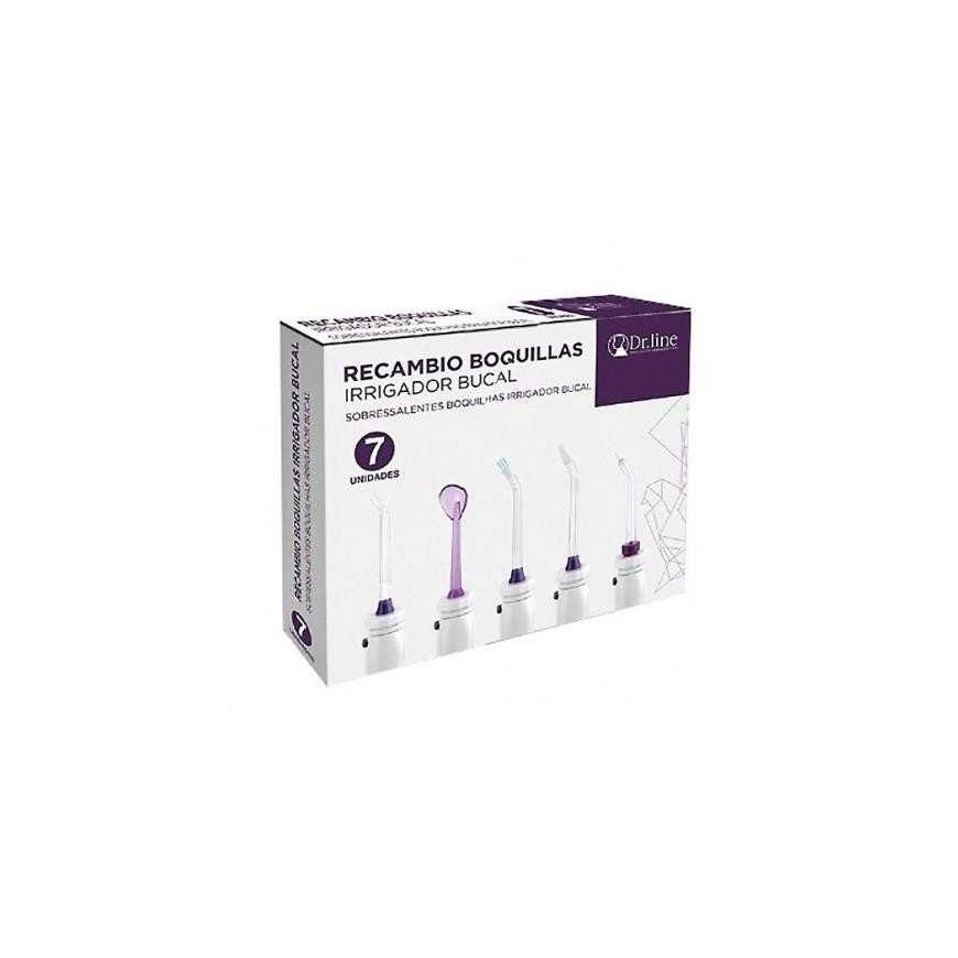 Toothbrush Dr. Line Dr Line Recambios De Boquillas De Irrigador Bucal 7 Unidades Clarben – 2