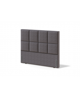 Sleepwell RED/BLACK KRONANG ИЗГОЛОВЬЯ / 141x130x12 / MANGO Light Grey (18711)