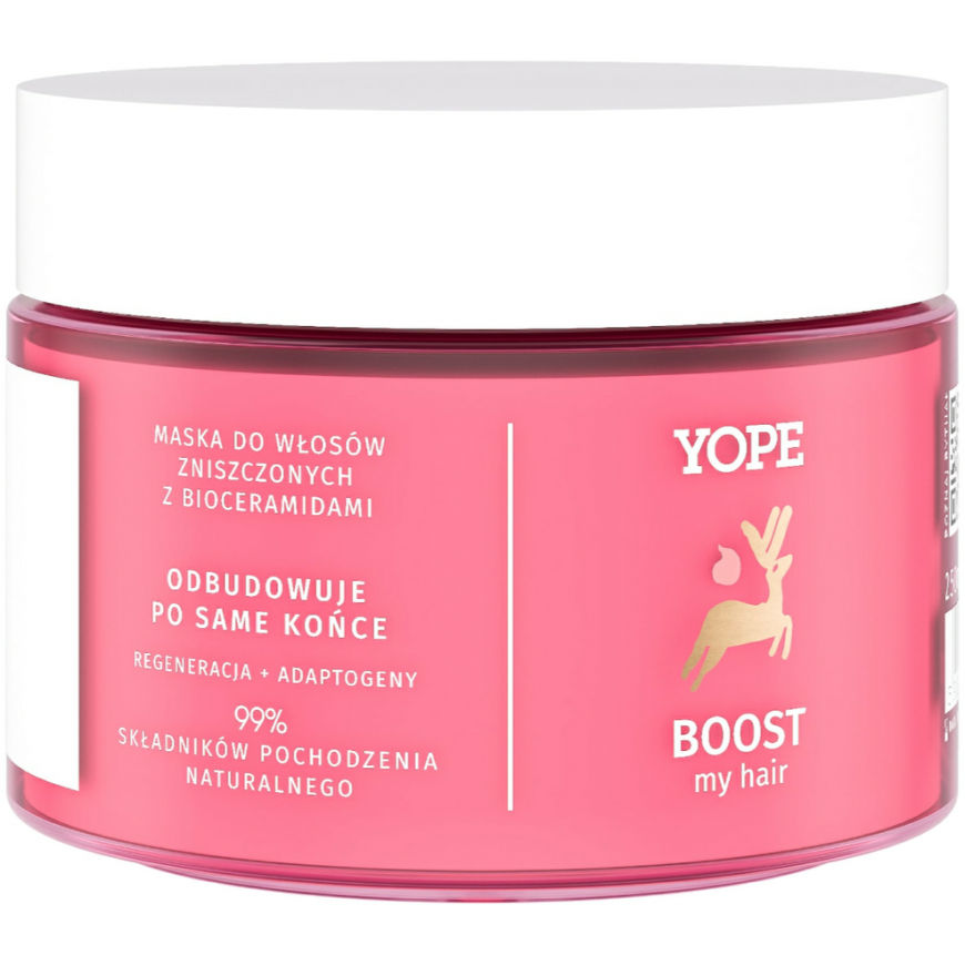 Yope Boost My Hair mask for damaged hair with bioceramides 250ml – 2